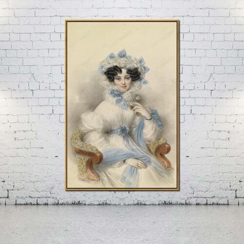 Artcozy Oil Canvas Painting wiener aquarell For Home Decoration Wall Art