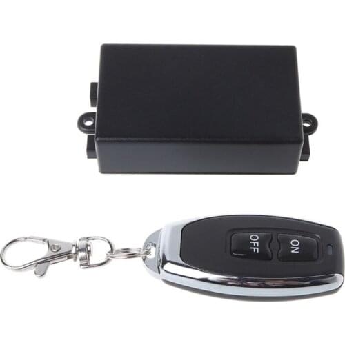 1Set ON/OFF Wireless Remote Control Light Switch Relay Output AC220V Receiver BX0E