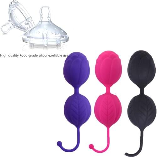 Safe Silicone kegel balls egg Smart Ball Ben Wa Balls Vaginal Tighten Exercise Machine Vibrator Geisha Ball Sex Toys for Womens