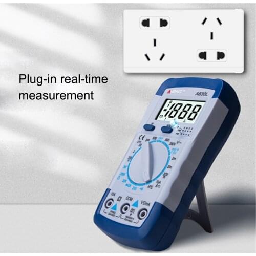 Digital Multimeter Volt Tester LCD Handheld Portable Multitester Instrumentation A830L Meter Gauge Diode Voltage Ohmmeter
