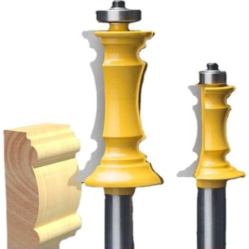 1pcs 1/2 Inch 12.7mm Shank Drawer Panel Engraving Router Bits for Decorative Kitchen Door Plate Woodworking Tools Milling Cutter