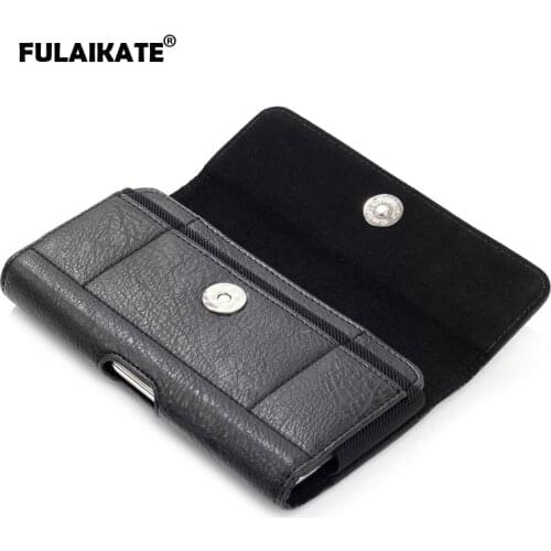 FULAIKATE 6.3" Stone pattern Card Pocket case for Huawei Mate8 waist bag for Mate7 universal holster for Samsung Galaxy MEGA
