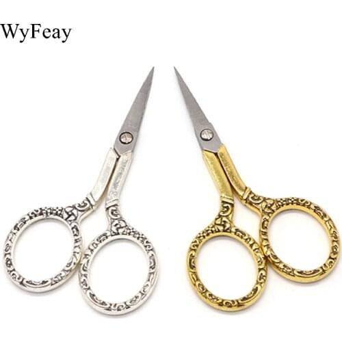 Good Vintage Scissors Sewing Tailor Handicraft Embroidery Scissors Zigzag Fabric Retro Classic Antique Needlework Sewing Shears