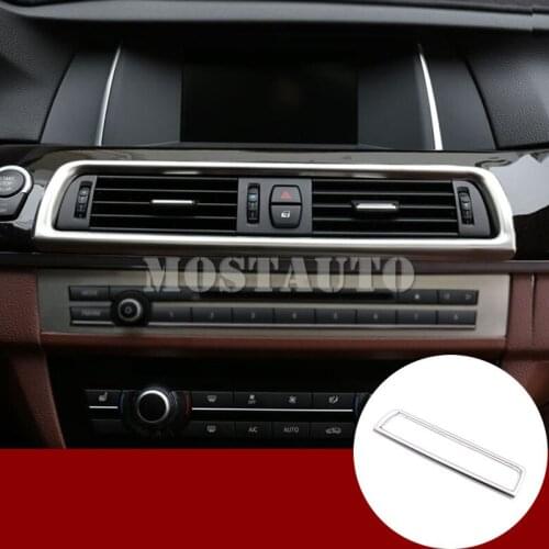 For BMW 5 Series F10 F11 Inner Centre Console Air Vent Outlet Cover 2011-2016 1pcs Car Accessories Interior Car Decor Car Trim