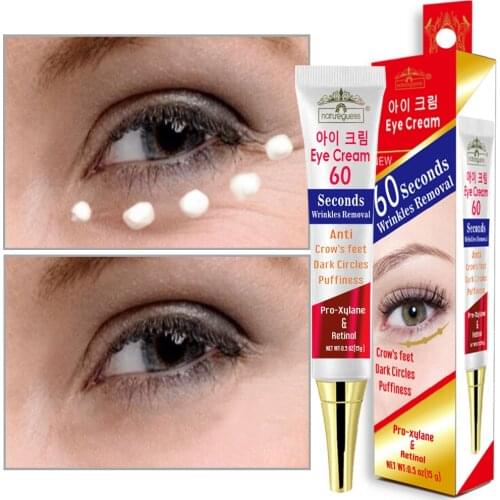 Instant Anti Dark Circle Eyes Care Cream Eye Bags Removal Wrinkle Contour Massage Mask Anti Aging Eye lift Patches Serum