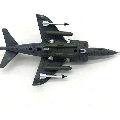 1:72 British vertical lift Harrier fighter simulation alloy aircraft simulation model home decoration for the first time
