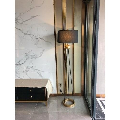 Floor lamp living room bedroom bedside lamp creative study post modern minimalist American floor lamp