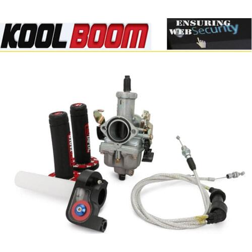 27mm 30mm Carburetor Accelerating Pump Racing PowerJet For Keihin Irbis TTR250 200cc 250cc 150cc cg Dual Throttle Cable grip