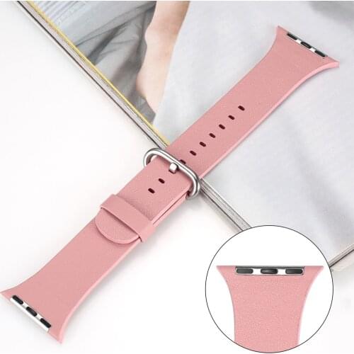 Genuine Leather strap for apple watch band 38mm 42mm 40mm 44mm iwatch bracelet series 5/4/3/2/1 sport watchband accessories