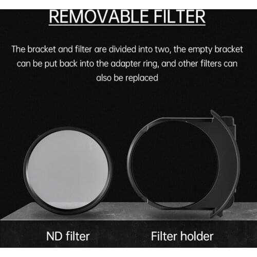 ND Filter CPL Filter removable and replaceable for EF-EOS R Lens Adapter Ring for EF/ EF-S Lens to Canon EOS RP R R5 R6 Camera