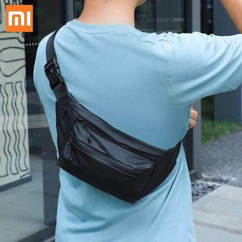Xiaomi Freetie Bag Multifunctional Sports Leisure Waist Chest Bag Waterproof PU Fanny Waist Pack Phone Pouch Outdoor Crossbody