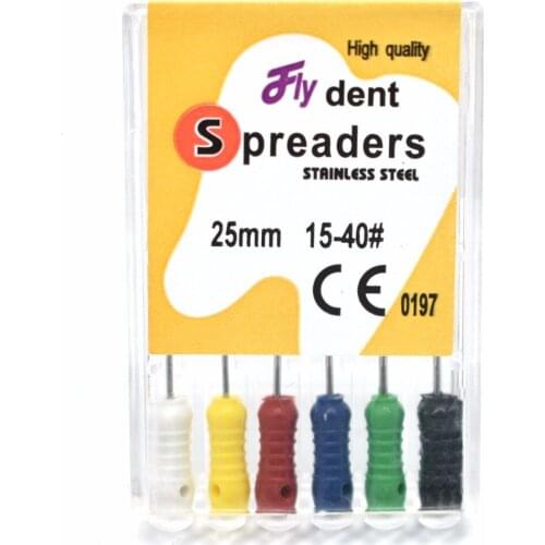 Dental instrument stainless steel finger spreaders hand use pluggers files endondontic root canal stainless steel dentist tool