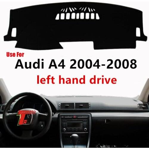 TAIJS Factory Protective light-preventing Polyester Fibre Car Dashboard Cover For Audi A4 2004-2008 Left hand drive