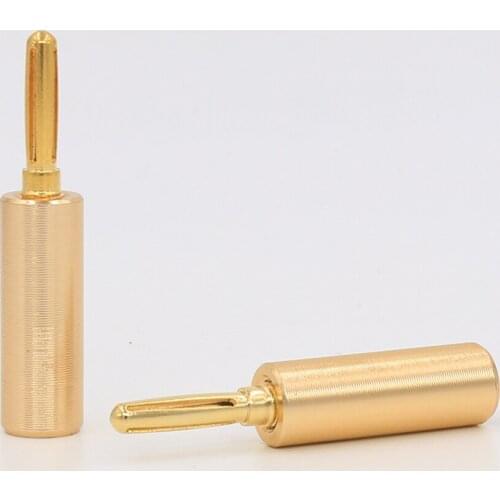 Vb-091 audio 24K Gold Plated Banana Speaker Plug 4PCS
