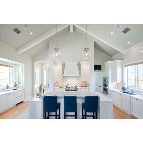 2019 free design plywood carcase solid wood modular kitchen cabinets furniture new style suppliers China