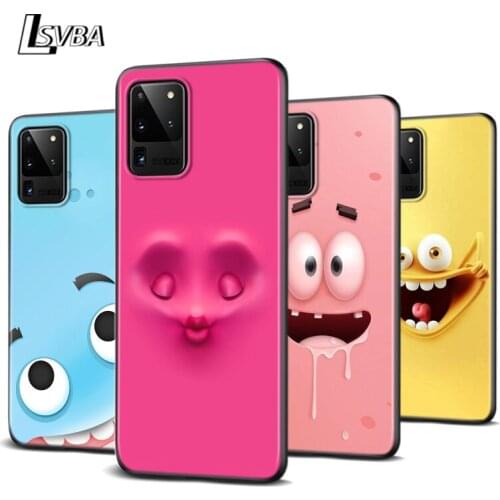 3D Funny Face For Samsung Galaxy M31 M10 M10S M20 M21 M30 M40 M60S Note 20 10 9 8 S6 Plus Ultra Lite Phone Case