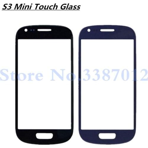 4.0'' Front Outer LCD Touch Screen Lens Glass For Samsung Galaxy S3 mini i8190 8190 Parts Replacement