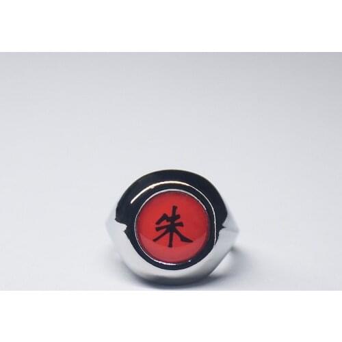 Anime Cosplay Ring Akatsuki Itachi Pain Metal Finger Adult Ninja Accessories Cool Stuff Christmas Halloween Carnival Gifts Prop