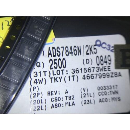 ADS7846N/2K5 ADS7846N ADS7846 Electronic components chip IC