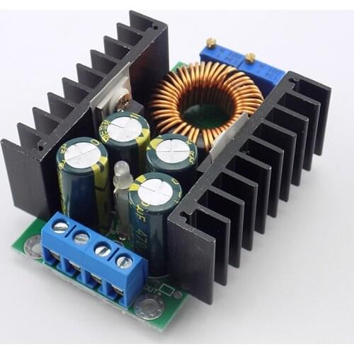 DC-DC Power supply Module LED Indicator CC CV Buck Converter Step-down 7-32V to 0.8-28V 12A 300W Module Board