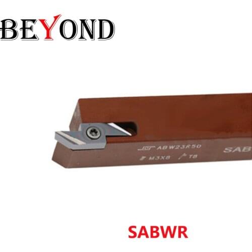 BEYOND SABWR 1212 1616 Spring Steel SABWR1212 SABWR1212JX50F SABWR1616 JX50F Turning Lathe Tool Holder CNC Cutter