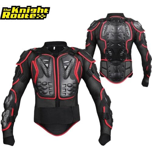 Black Motorcycle Jacket Men Full Body Motorcycle Armor Suit Motocross Racing Moto Jacket Riding Motorbike Protection For Men