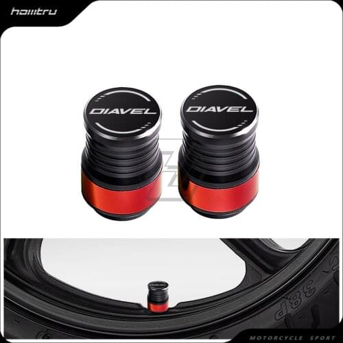 Motorcycle Accessories Wheel Tire Valve Caps Covers Case for Ducati DIAVEL S 1260