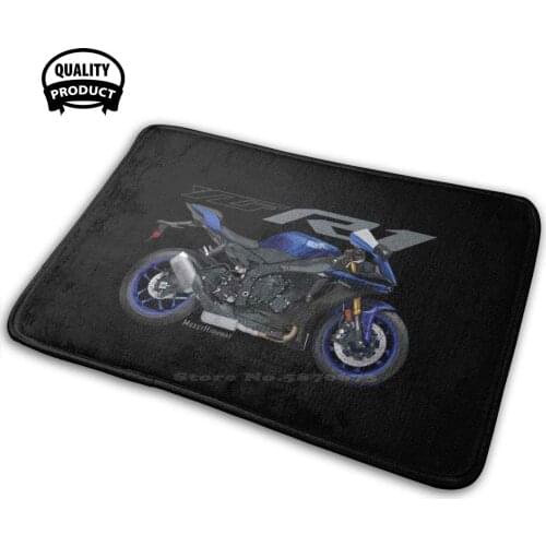 R1 19 Blue Sl 3D Household Goods Mat Rug Carpet Cushion Motorcycles Moto Ride Rideordie Ridetolive Bike Motorbike Cruise Best