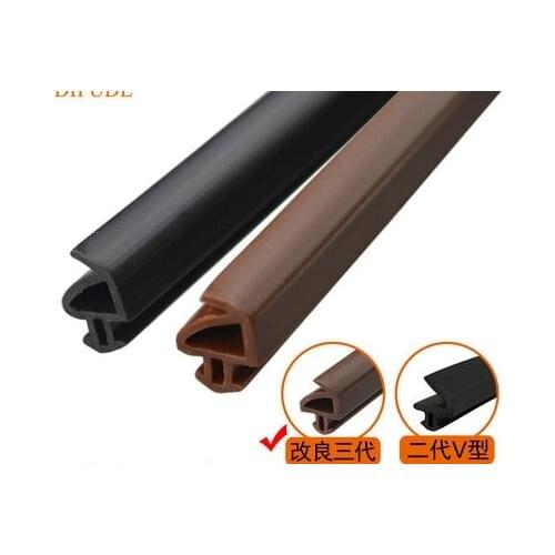 Three colors rubber door seal strip window seal burlete insulation windproof waterproof EPDM rubber strip window seals