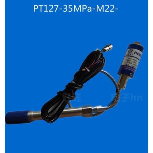 High temperature melt digital pressure sensor, elongated rod, PT127-35MPa-M22