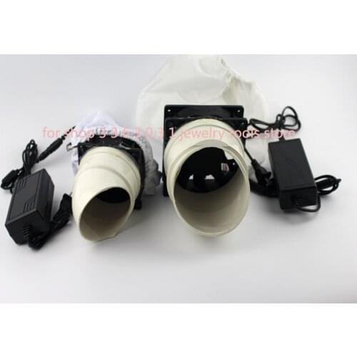 Mini Small Micro Vacuum Cleaner Exhaust Fan for Jewelry Carving Motors Table Motors
