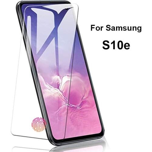 Tempered Glass For Samsung Galaxy S10e Black Full Cover Protective Glass For Samsung s 10 e S 10e S10E Soft Hydrogel Front Film