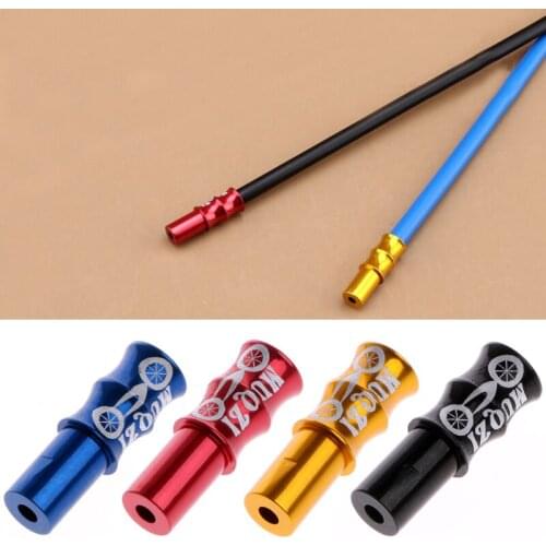 10Pcs 4mm Bike Bicycle Cycling Brake Derailleur Shifter Inner Cable End Caps Crimps