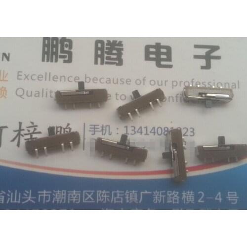 10PCS/lot Original ALPS SSSS7A0202 universal small optional reset toggle switch 3 gears patch 4 feet sliding