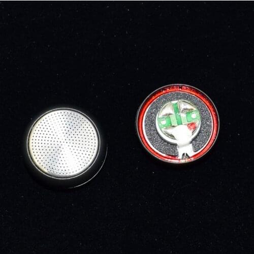 100pcs 15.4mm Headphones accessories Steel mesh Speaker unit 32 ohm low frequency bass mx500 diy earphone