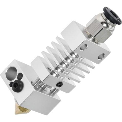 CR10 All Metal Hot End Kit CR10 extruder stainless steel heater break 1.75MM for Creality CR-10 MK8 Nozzle Printing Head Set