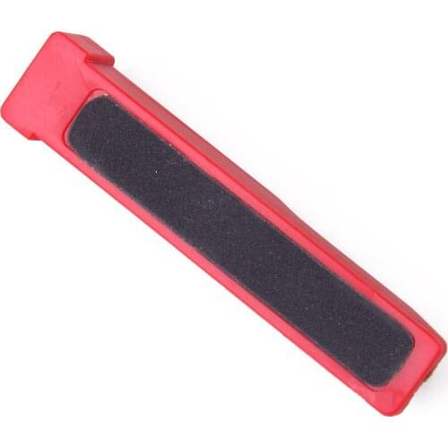 Plastic Housing Snooker Billiard Cues Leather Tip Double Side Grinding Burnisher Rod Repair Tool 9cm