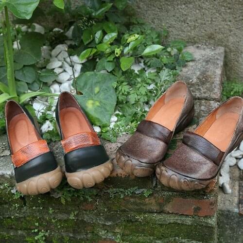 FZNYL Vintage Floral Splicing Colored Stitching Hook Loop Flat Shoes Spring Summer Casual Women Flat Shoes New