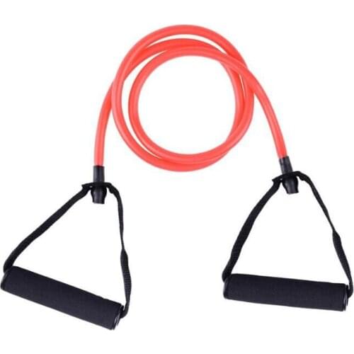 Ready to ship I shape gym pull rope stretch fitness resistance band green color 20 LBS chest exerciser fitness expander