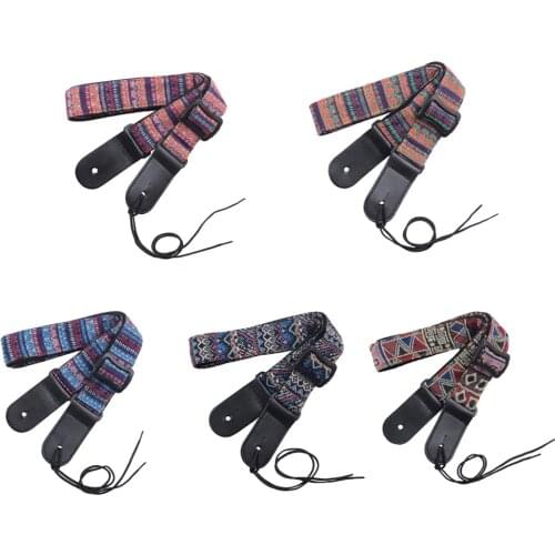 Cotton Adjustable Ukulele Shoulder Strap Uke Strap Belt for Ukulele Guitar Parts Mandolin Banjo