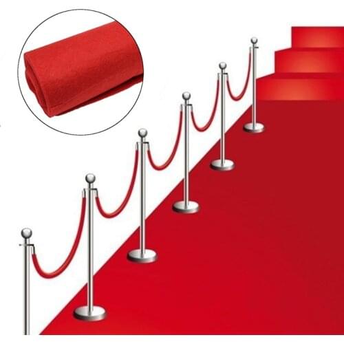 Beautiful Red White Wedding Aisle Runners Indoor Outdoor Floor Party Celebration Events Wedding Decoration Wedding Carpet Rugs
