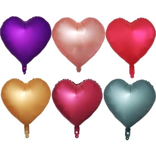 Scene layout of 18-inch metal ball-metal aluminum film balloon party