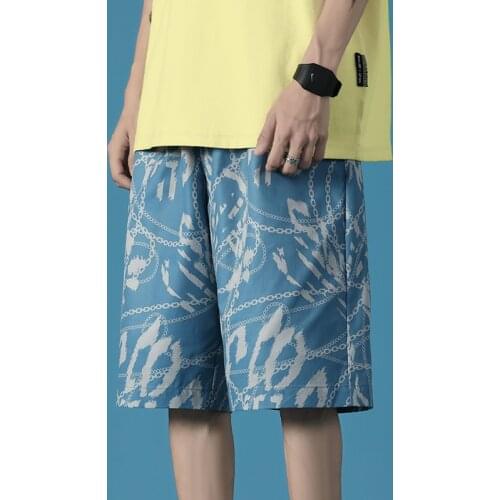 Mens Streetwear short Beach Shorts Men Trunk Summer Short Pants Print Shorts Plus Size Mens Shorts Summer