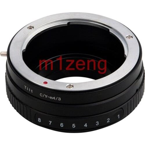 Tilt adapter ring for CY Lens To Panasonic m43 GH4 gh5 GM1 gx7 GX9 gx85 g85 gf10 gf7 EM5 EM1 EM10 camera