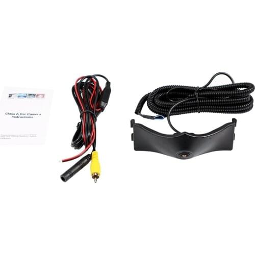 NEW-Front View Camera for A6L Quattro 2018 Parking Logo Camera Night Vision IP68 Waterproof