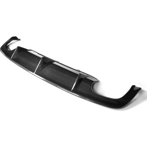 Suitable For Audi 12-16 S5 Carbon Fiber Car with Diffuser and Modified Rear Lip Chin