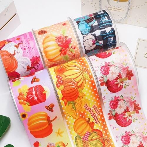 DIY Halloween Printed Grosgrain Ribbon For Craft Supplies Sewing Accessories 5 Yards, Planar Resins Mold 10 Pieces. 55740