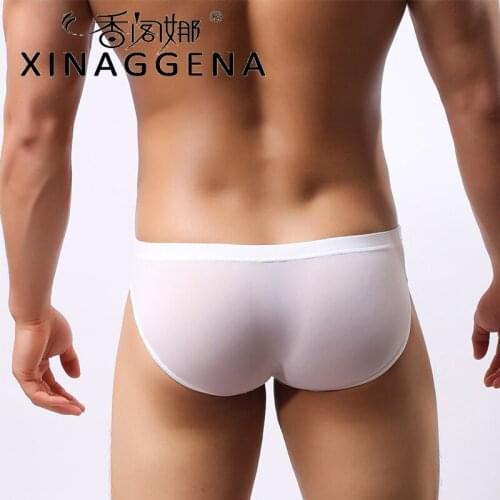 XINAGGENA Mens Silk Briefs