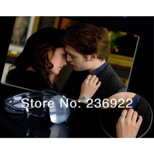 ZRM (can mix size)20pcs/lot Hot VAMPIRE TWILIGHT Bella Moonstone Ring wholesale jewelry valentine gift for her