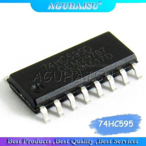 20PCS SMD 74HC595 74HC165 74HC164 74HC132 74HC123 74HC32 74HC14 74HC04 74HC00 SOP